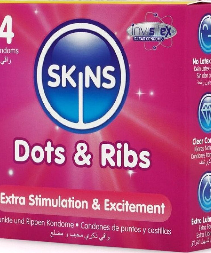 Hüllen – Dots & Ribs Core Kondome Pack 4