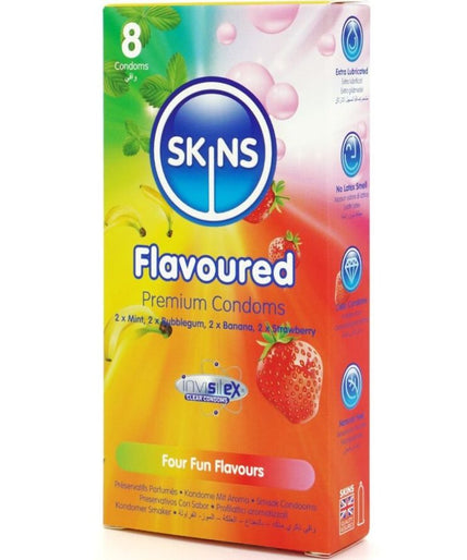 Skins – Multi Flavors Core Condoms Pack 8 Skins – Multi Flavors Core Condoms Pack 8