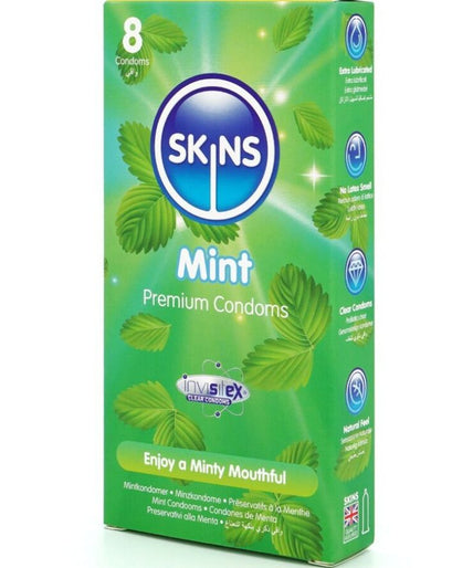 Skins – Mint Basic Condooms Pak 8 Skins – Mint Basic Condooms Pak 8