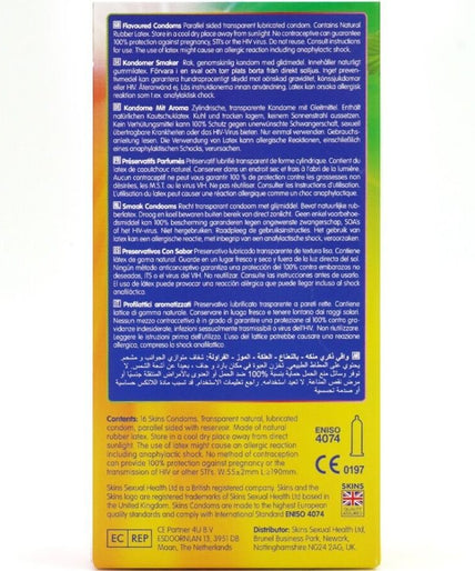 Skins – Multi Flavors Core Condoms Pack 16 Skins – Multi Flavors Core Condoms Pack 16
