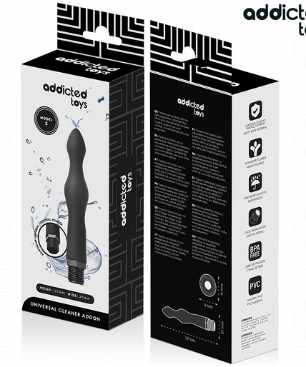 Addicted Toys – Anal Cleaner With Universal Adapter Model 3 Addicted Toys – Anal Cleaner With Universal Adapter Model 3