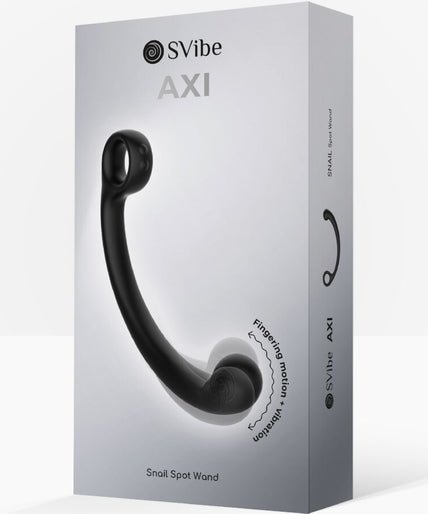 Snail Vibe – Axi Vibrations-Massagegerät Schwarz Snail Vibe – Axi Vibrations-Massagegerät Schwarz