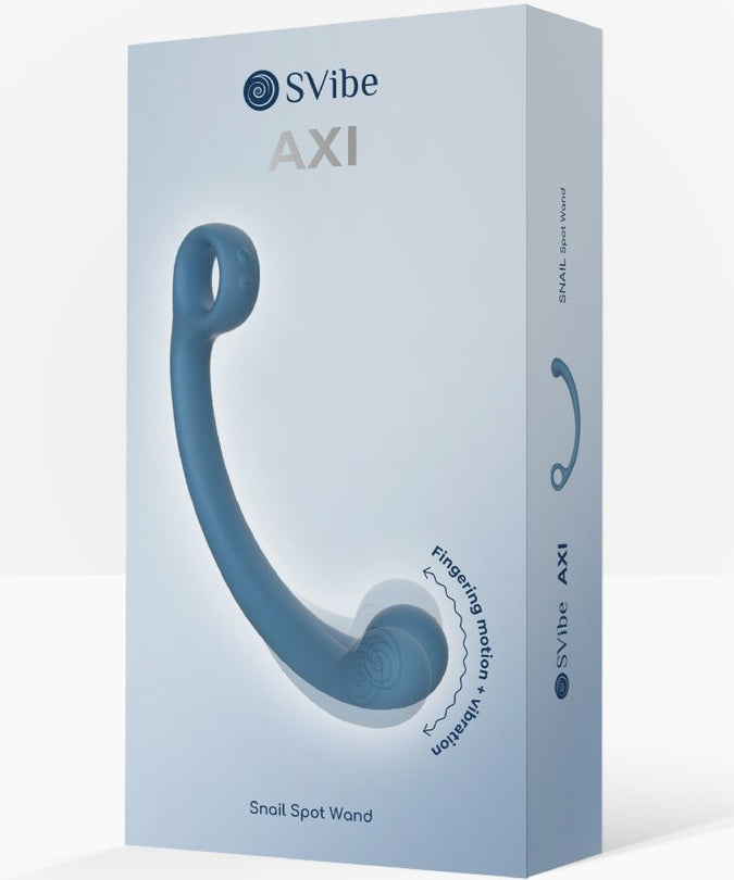 Snail Vibe – Axi Vibrating Massage Wand Blue