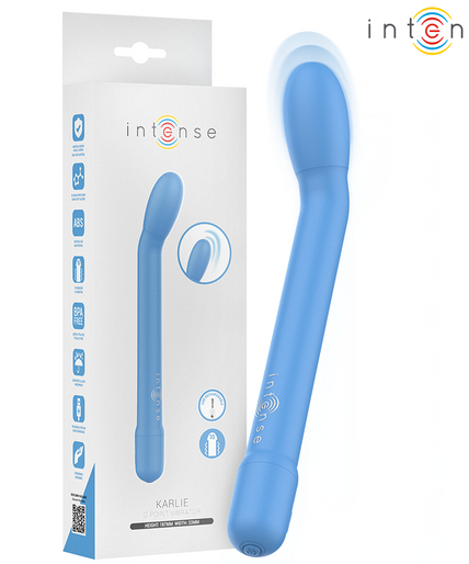 Intense – Karlie Wiederaufladbarer G-Punkt-Stimulator Blau Intense – Karlie Wiederaufladbarer G-Punkt-Stimulator Blau
