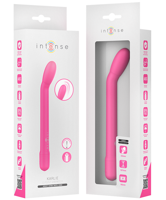 Intense – Karlie Wiederaufladbarer G-Punkt-Stimulator Pink