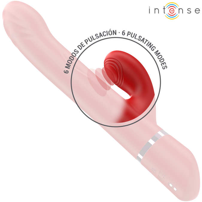 Intense – Lele Multifunktionsvibrator Drehen & Oszillation & Stimulation Rot