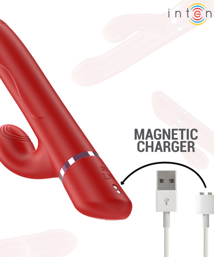 Intense – Lele Multifunktionsvibrator Drehen & Oszillation & Stimulation Rot Intense – Lele Multifunktionsvibrator Drehen & Oszillation & Stimulation Rot