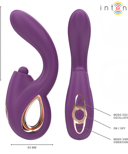 Intense – Lali Multifunktions G-Punkt Vibrator Klopfen & Stoßen & Vibration Lila Intense – Lali Multifunktions G-Punkt Vibrator Klopfen & Stoßen & Vibration Lila