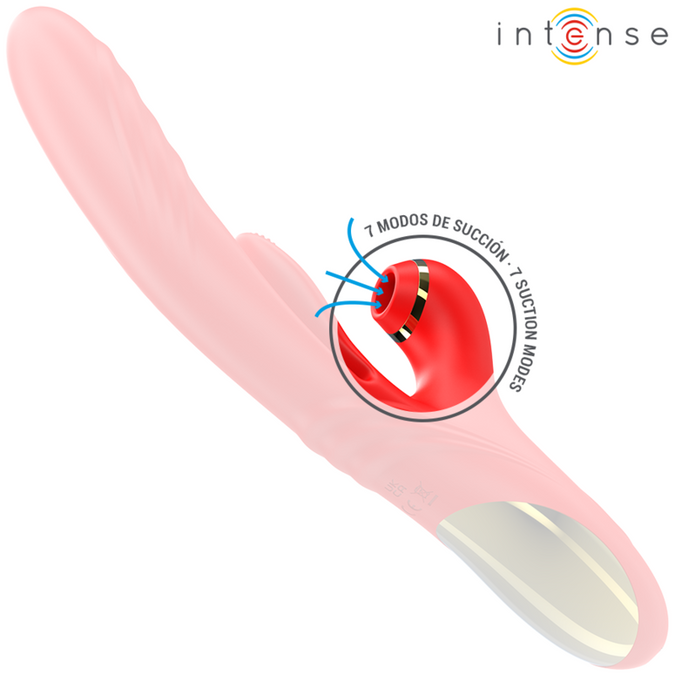 Intense – Karol Multifunktionsvibrator Stoßen & Stimulation & stimulierende Wellen Rot