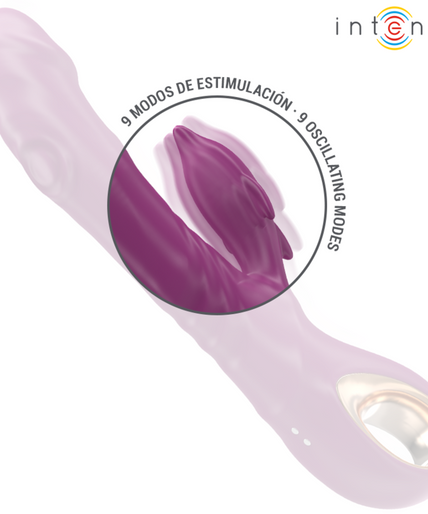 Intense – Halle Multifunktionsvibrator mit delfinförmiger Zunge, lila Intense – Halle Multifunktionsvibrator mit delfinförmiger Zunge, lila