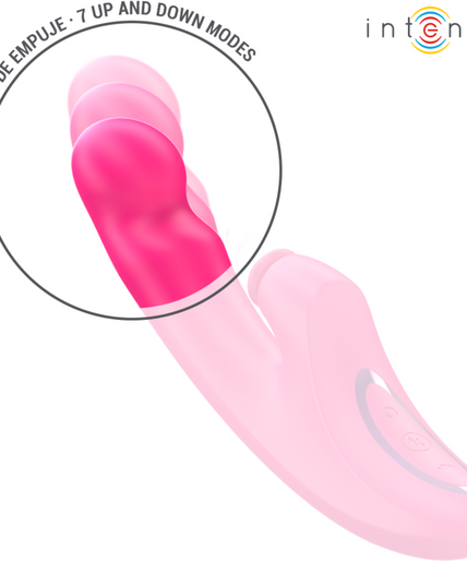 Intense – Emi Vibrator 13,5 cm Multifunktion 3 in 1 10 Vibrationen Pink Intense – Emi Vibrator 13,5 cm Multifunktion 3 in 1 10 Vibrationen Pink