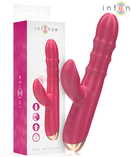 Intense – Chloe Multifunktionsvibrator 3 in 1 Rot Intense – Chloe Multifunktionsvibrator 3 in 1 Rot