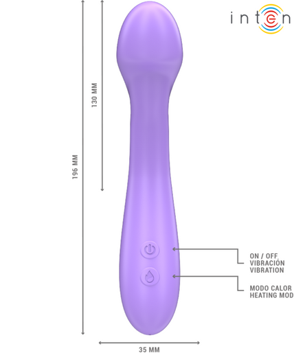 Intense – Becky Vibrator 19 cm beheizbar 7 Vibrationen Lila Intense – Becky Vibrator 19 cm beheizbar 7 Vibrationen Lila