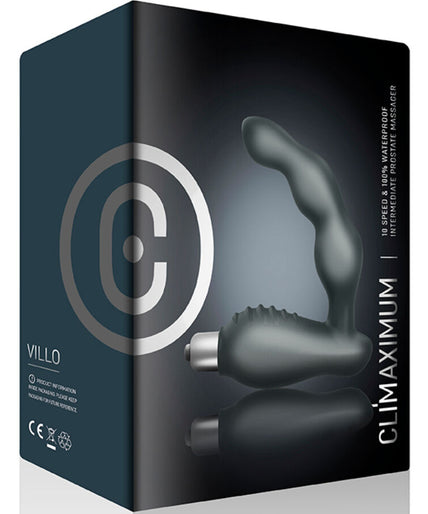 Pleasurements – Climaximum – Villo Stufenförmiger Prostata Vibrator Pleasurements – Climaximum – Villo Stufenförmiger Prostata Vibrator