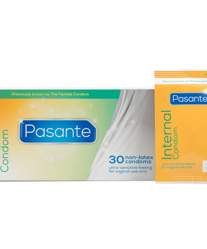 Pasante – Interne Frauenkondome Box 30 Stück