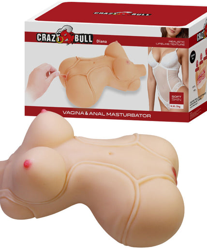 Crazy Bull – Diana Realistischer weiblicher Torso mit Vagina und Anal, 5 kg Crazy Bull – Diana Realistischer weiblicher Torso mit Vagina und Anal, 5 kg
