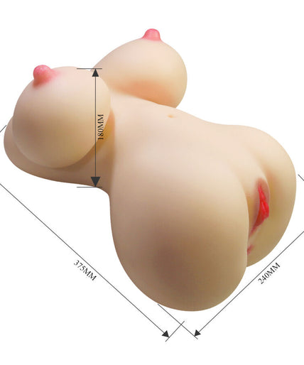 Crazy Bull – Fiona Realistischer weiblicher Torso mit Vagina und Anal, 7,1 kg Crazy Bull – Fiona Realistischer weiblicher Torso mit Vagina und Anal, 7,1 kg