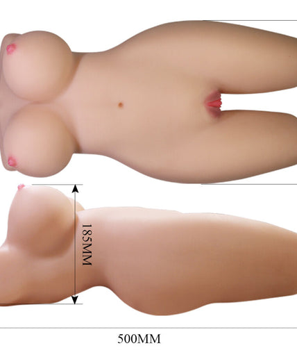 Crazy Bull – Mia Realistischer weiblicher Torso mit Vagina und Anal, 8,5 kg Crazy Bull – Mia Realistischer weiblicher Torso mit Vagina und Anal, 8,5 kg