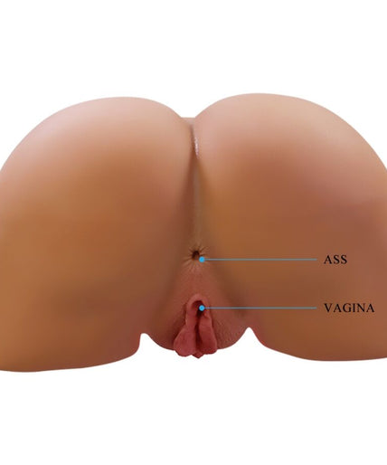 Crazy Bull – Ilana Realistischer weiblicher Vibrator und Sauger mit Sound 6,8 kg Crazy Bull – Ilana Realistischer weiblicher Vibrator und Sauger mit Sound 6,8 kg
