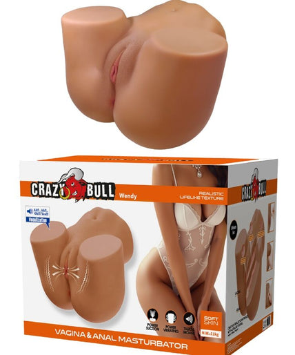 Crazy Bull – Wendy Realistischer weiblicher Vibrator und Sauger mit Sound 11 kg Crazy Bull – Wendy Realistischer weiblicher Vibrator und Sauger mit Sound 11 kg