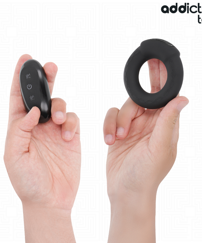 Addicted Toys – Vibrations-Penisring mit Heizfunktion und Fernbedienung