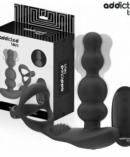 Pleasurements – Addicted Toys – Rotierender Prostatamassagegerät mit Fernbedienung Pleasurements – Addicted Toys – Rotierender Prostatamassagegerät mit Fernbedienung