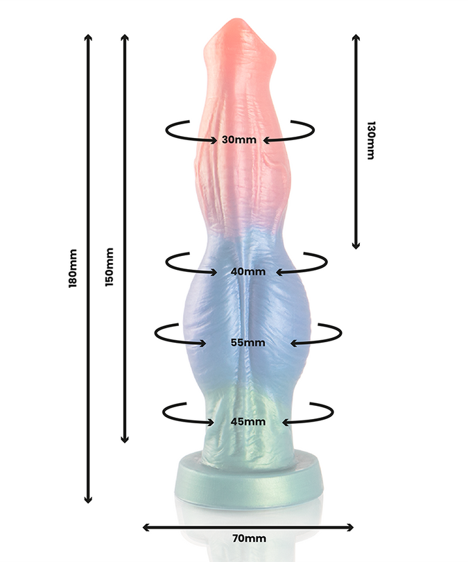 Epic – Arion Dildo Symphonie des Pleasure Wiederaufladbar Fernbedienung