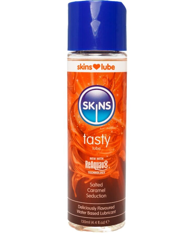 Skins – Tasty Wasserbasiertes Gleitmittel Gesalzener Karamell 130 Ml