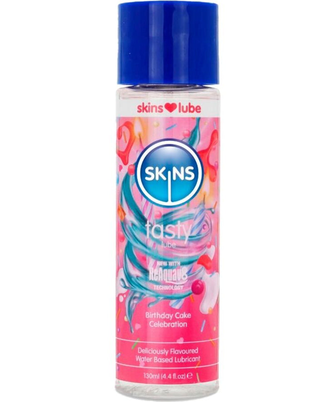 Skins – Tasty Wasserbasiertes Gleitmittel Geburtstagskuchen 130 Ml