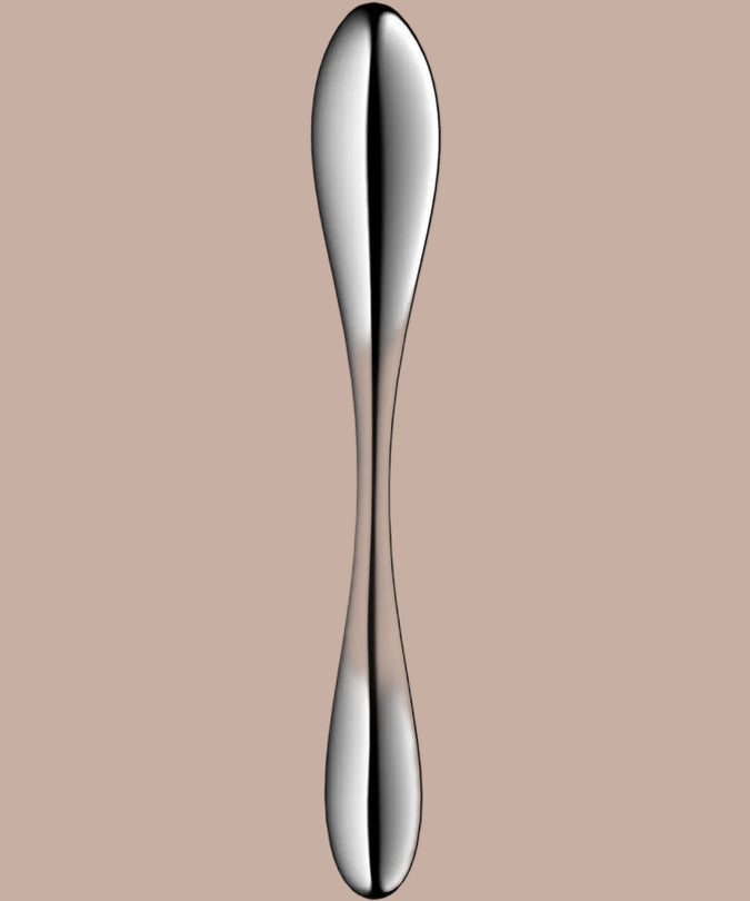 Satisfyer Star Force 3 – Doppelseitiger Dildo aus Edelstahl