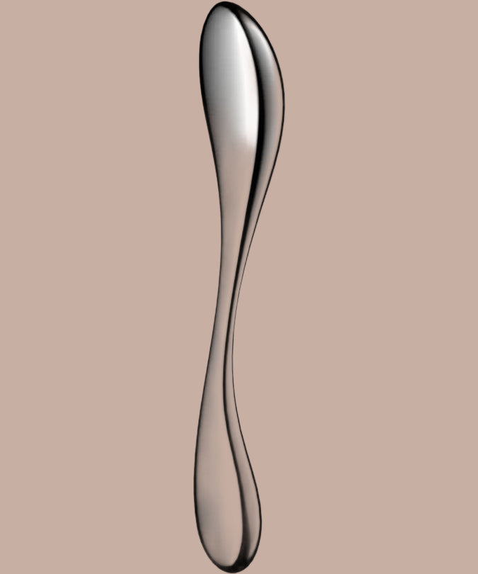 Satisfyer Star Force 3 – Doppelseitiger Dildo aus Edelstahl