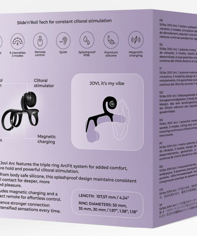 Snail Vibe – Jovi Arc Paarring Fernbedienung Schwarz