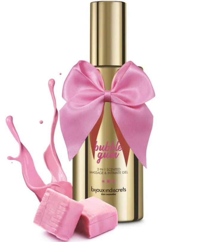 Bijoux – Bubble Gum 2-in-1 Geurige Massage- en Intiemgel 100 ml