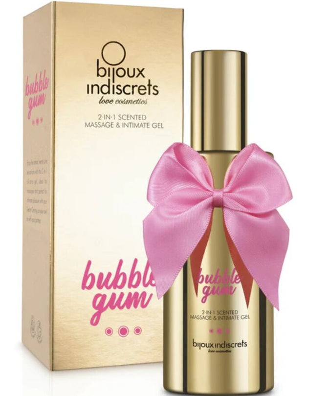 Bijoux – Bubble Gum 2-in-1 Geurige Massage- en Intiemgel 100 ml