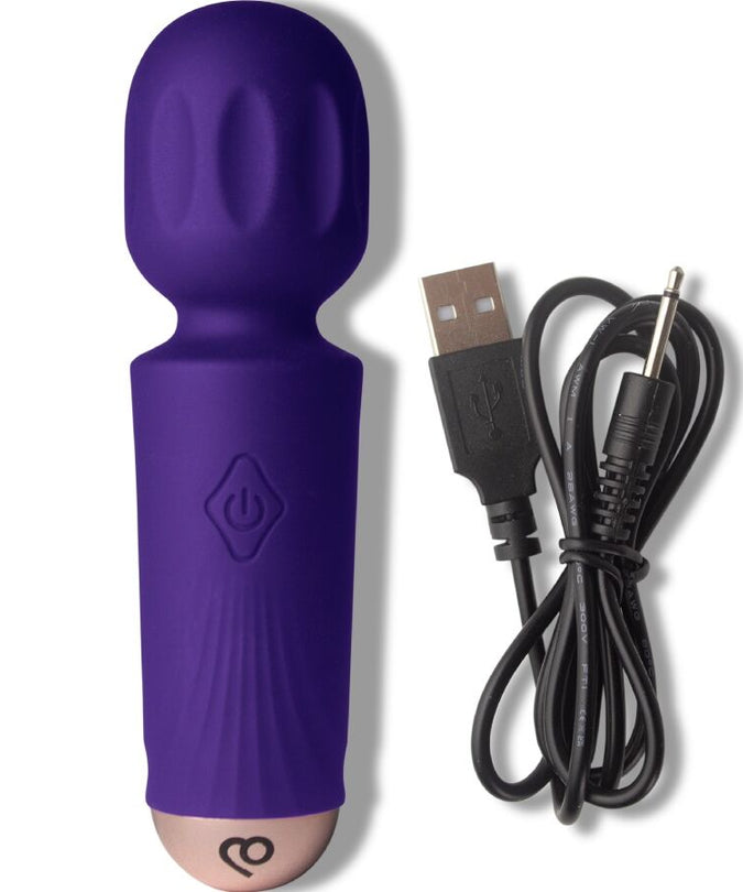 Rocks – Off – Mini Wiederaufladbarer Vibrator mit 16 Funktionen, Violet Dream