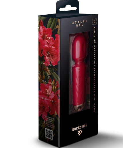 Rocks – Off – Mini Wiederaufladbarer Vibrator mit 16 Funktionen, Azalea Red Rocks – Off – Mini Wiederaufladbarer Vibrator mit 16 Funktionen, Azalea Red