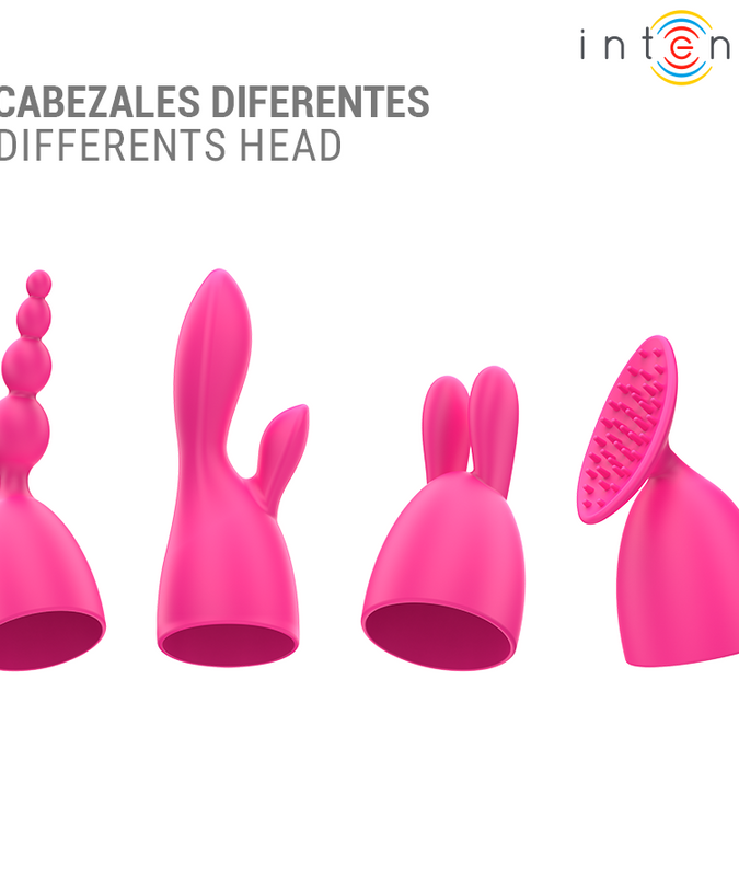 Intense – Cher Vibrator With 20 Patterns And Interchangeable Heads