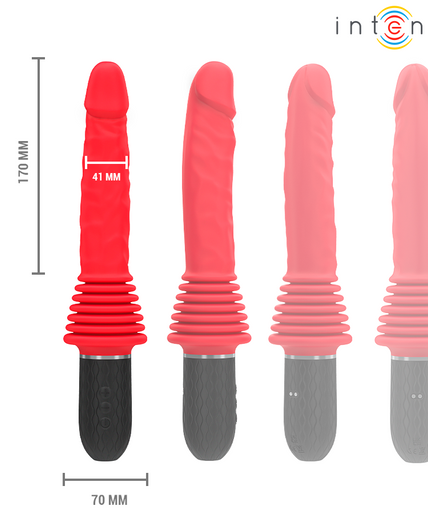 Intense – Cynthia Fernbedienung Stossender Vibrator Mit Wärmefunktion Intense – Cynthia Fernbedienung Stossender Vibrator Mit Wärmefunktion