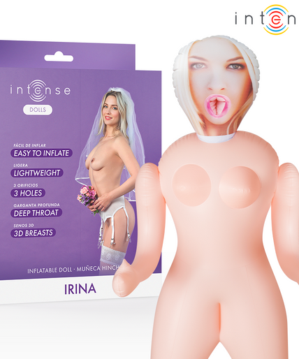 Intense Dolls – Irina Inflatable Doll With Three Orifices Intense Dolls – Irina Inflatable Doll With Three Orifices