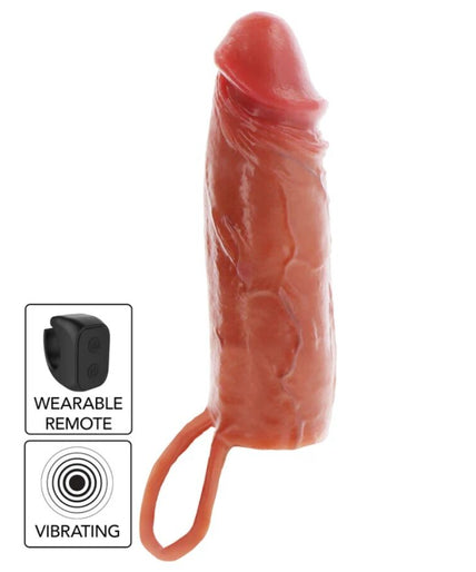 Get Real – Hydrated Skin Silikon-Vibrations-Penis-Hülle Karamell 16 cm Get Real – Hydrated Skin Silikon-Vibrations-Penis-Hülle Karamell 16 cm