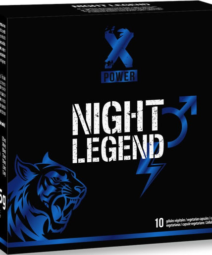 Xpower – Night Legend Snelle Werkende Stimulator Voor Erectie En Prestaties 10 Capsules Xpower – Night Legend Snelle Werkende Stimulator Voor Erectie En Prestaties 10 Capsules