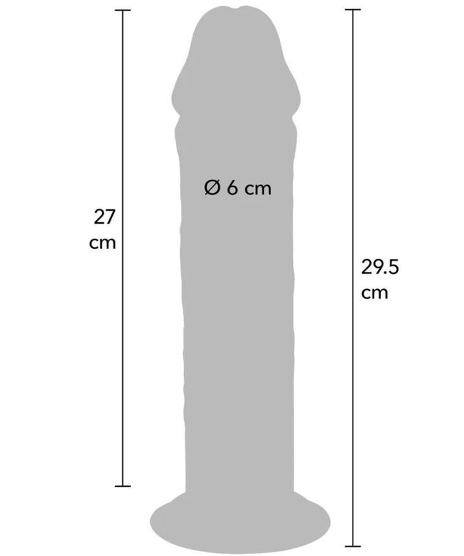 Get Real – Deluxe Thick Double – Density Tpe Dong 29.5 Cm
