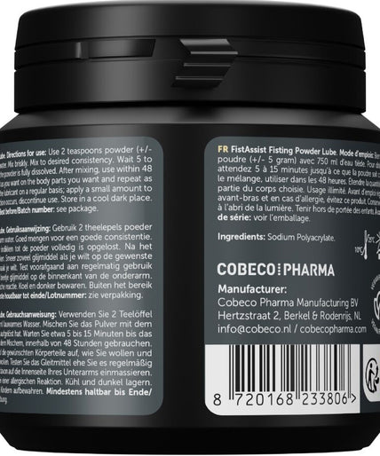 Cobeco – Fist Assist Poeder Glijmiddel 135 Gr Cobeco – Fist Assist Poeder Glijmiddel 135 Gr