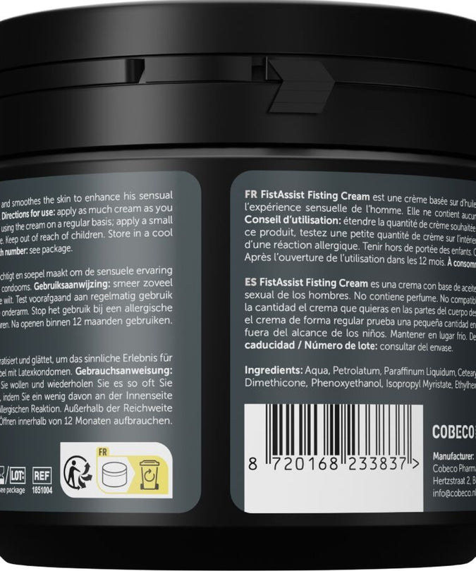 Pleasurements – Cobeco – Fist Assist Glijmiddel Crème 500 ml