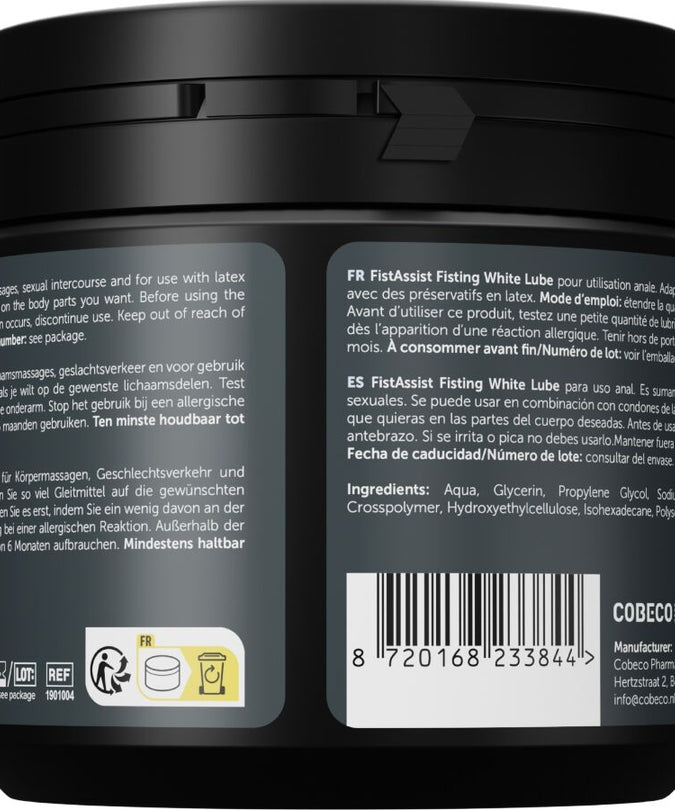 Cobeco – Fist Assist White Lube Extra – Thick 500 Ml