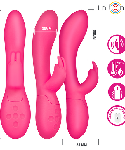 Pleasurements – Intense – Tammy Rabbit Stimulator mit Wärme Pleasurements – Intense – Tammy Rabbit Stimulator mit Wärme