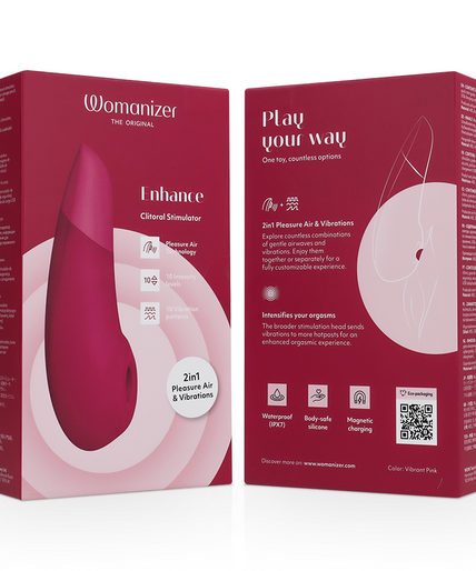 Womanizer – Enhance Klitorisstimulator Lebhaftes Pink Womanizer – Enhance Klitorisstimulator Lebhaftes Pink