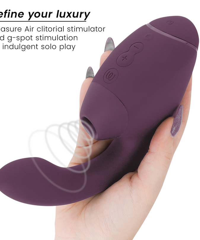 Womanizer – Duo Next Dual Klitoral- & G-Punkt-Stimulator Dunkellila