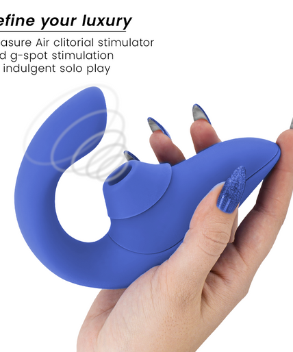 Womanizer – Blend Rabbit Vibrator Stimulator Lebhaftes Blau Womanizer – Blend Rabbit Vibrator Stimulator Lebhaftes Blau