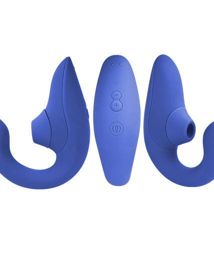 Womanizer – Blend Rabbit Vibrator Stimulator Lebhaftes Blau Womanizer – Blend Rabbit Vibrator Stimulator Lebhaftes Blau